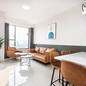 Min' - Rivergate Downtown Bui Vien - Free Pool Appartement